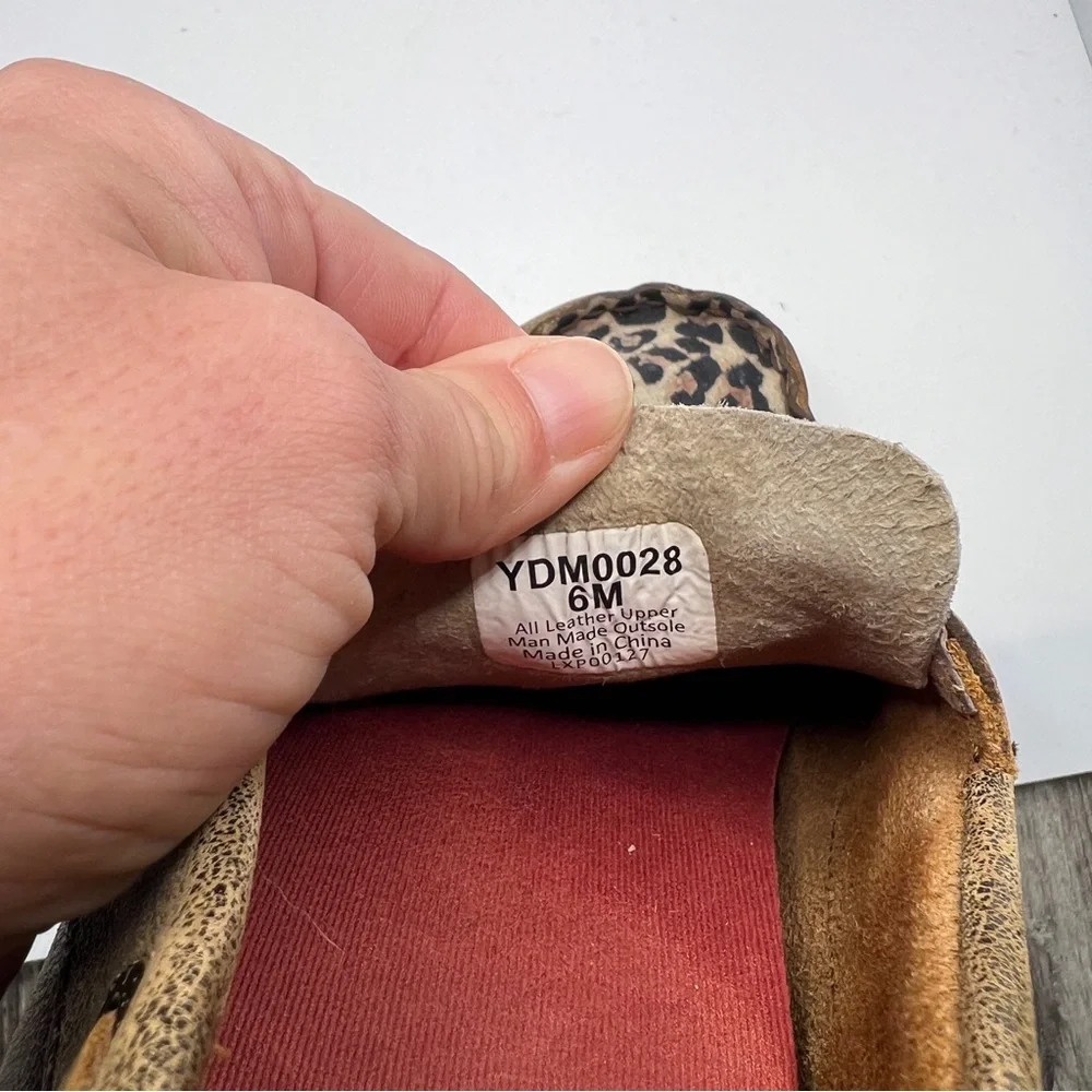 Youth Twisted X Moccasin Shoes Size 6
